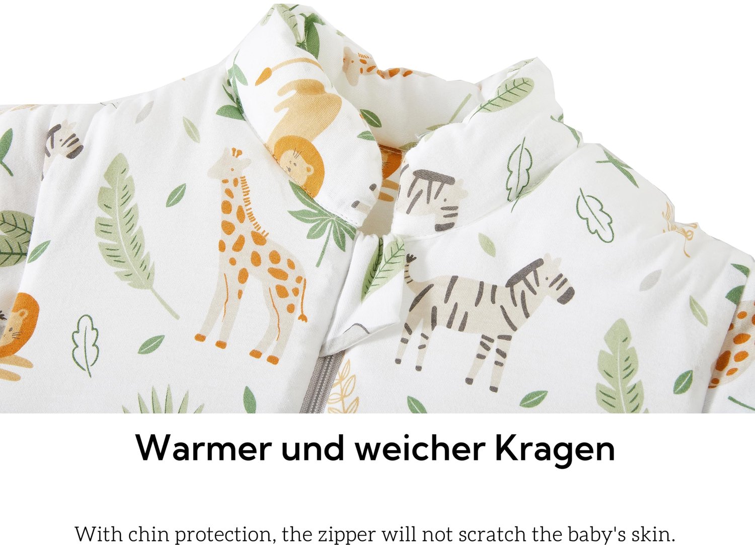 Chilsuessy Babyslaapzak, winter, 3,5 TOG, kinderslaapzak, voor jongens en meisjes, slaapzak voor kleine kinderen, pasgeborenen, A bos/3,5 TOG, M (75-9