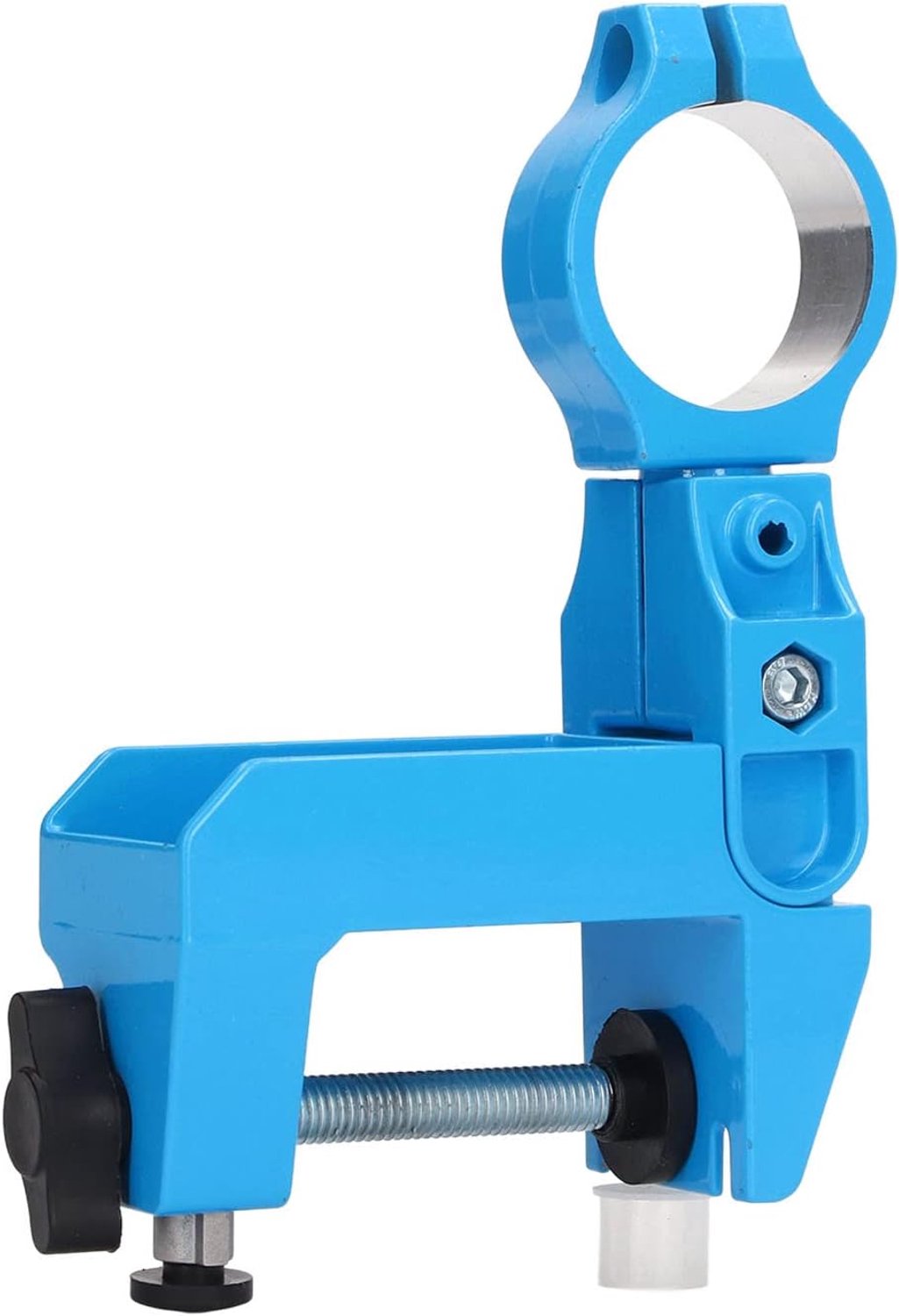 Chrees Elektrische Boorstandaard Draaibare Bevestigingshouder van Aluminiumlegering voor Werkplaatsgarage Blauw