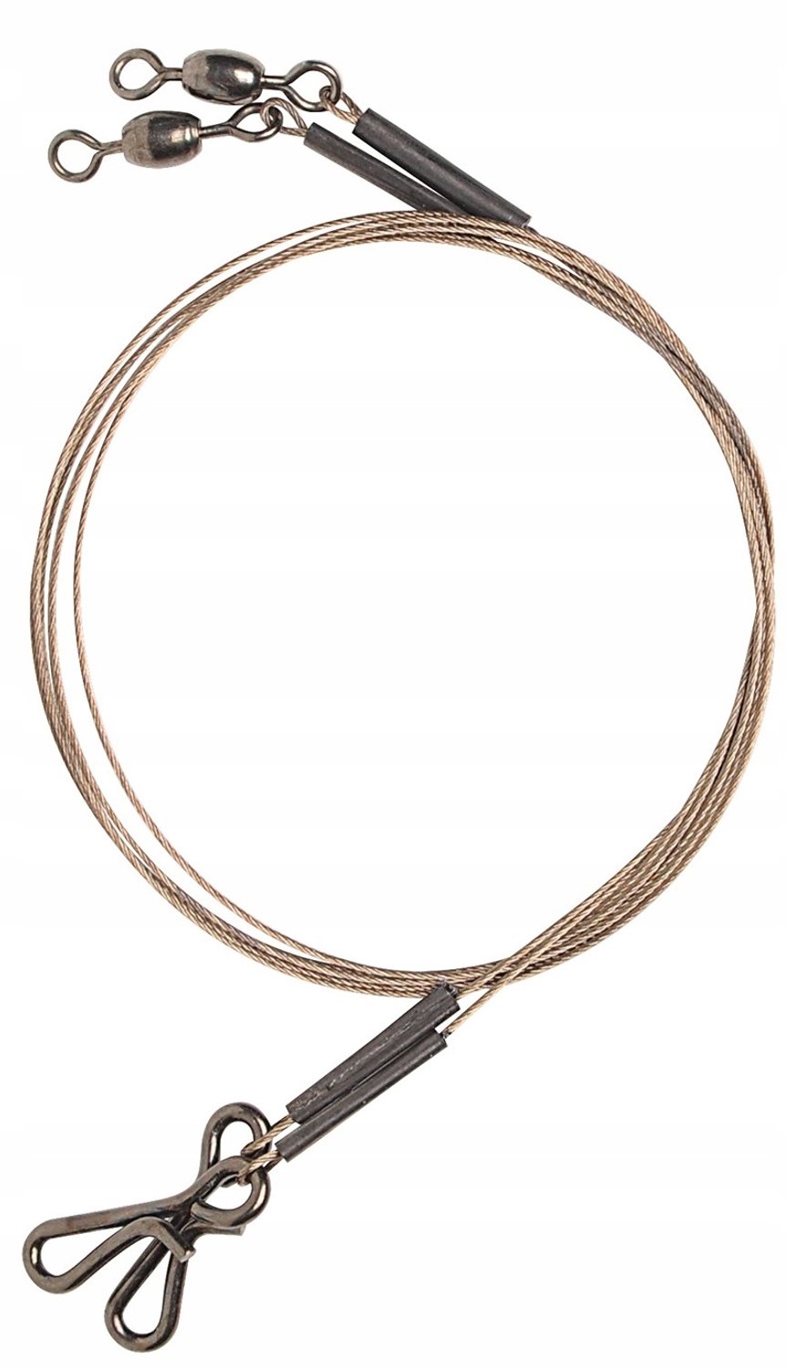 MAX Surfstrand 7x7 Onderlijn met Quick Link - 12kg, 20cm