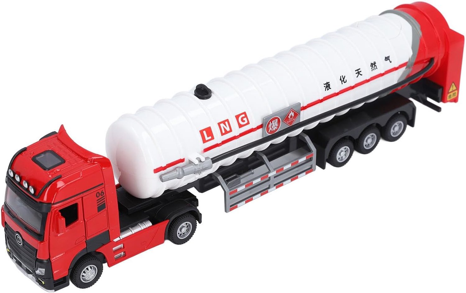 Gastankerwagen voor Kinderen, Afneembare Legering Gastankerwagen met Hoge Simulatie en Waternevelcadeaus voor Kinderen