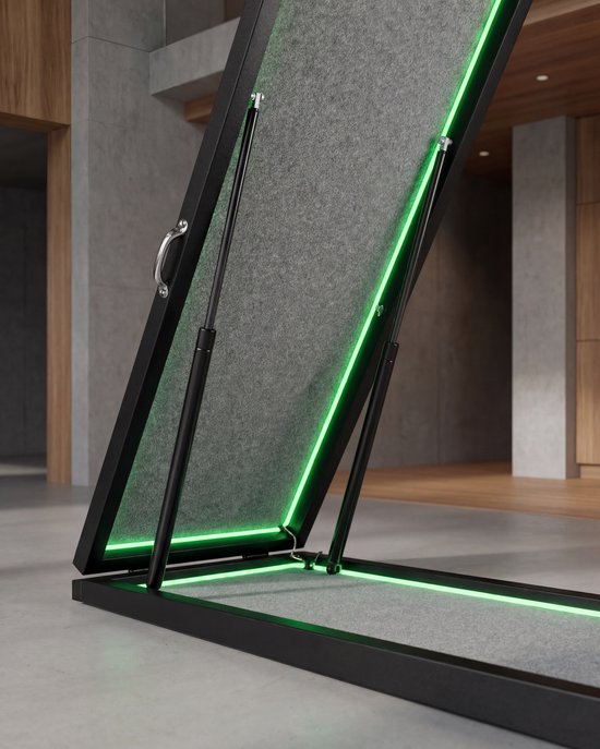 Dartfold LED Starterkit - Inklapbare dartbaan met LED, dartbord en 2 sets pijlen van Dartfold — afbeelding 3