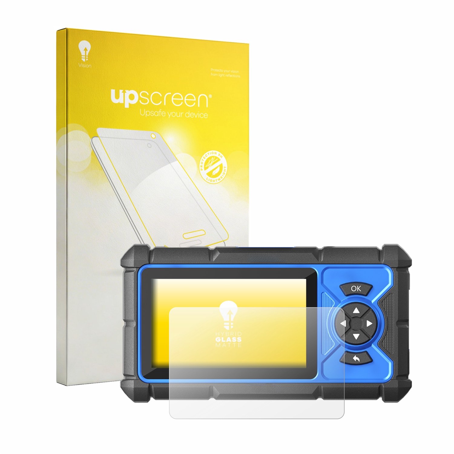 upscreen - Screenprotector voor Topdon ArtiDiag HD - Folie Beschermfolie Beschermglas matte