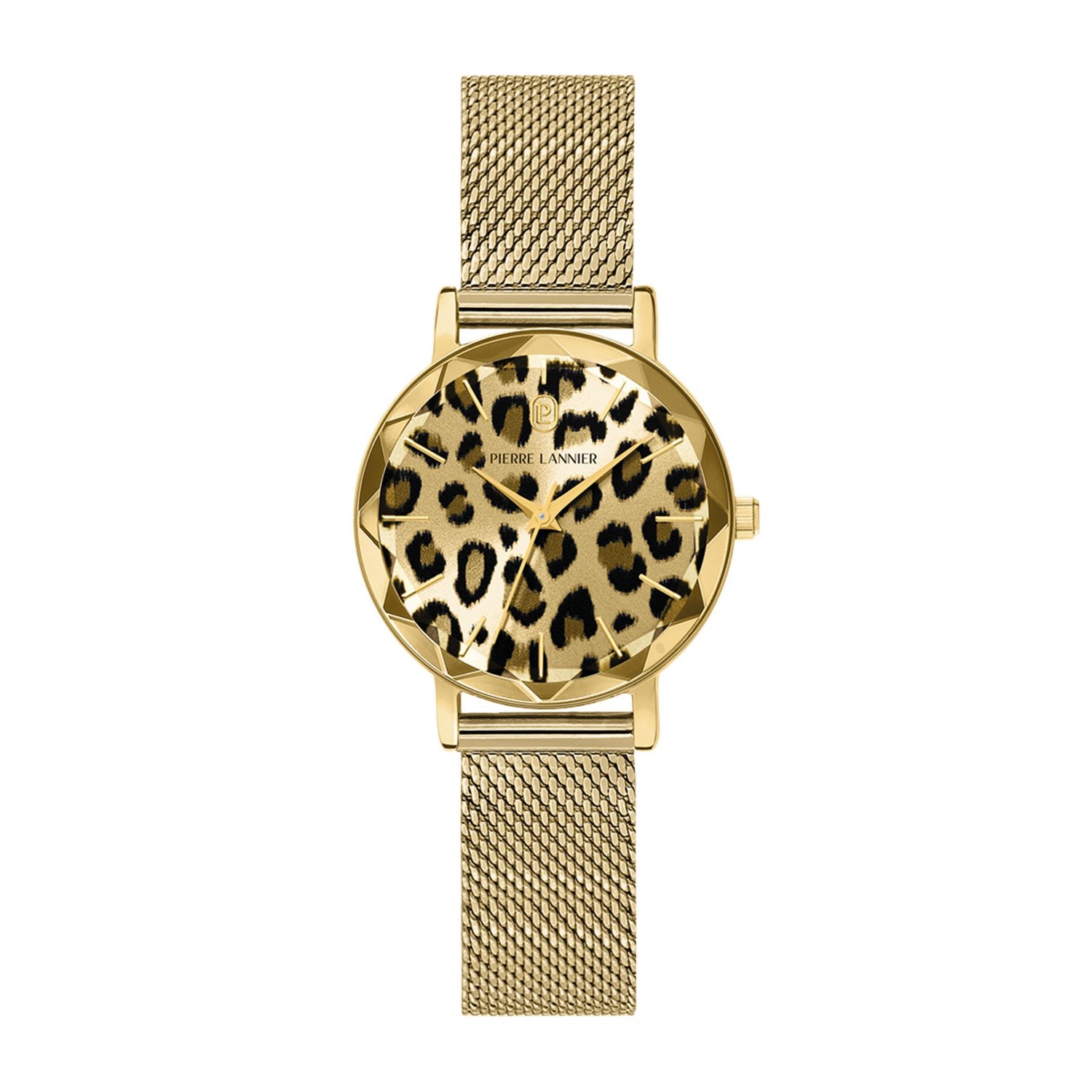 Pierre Lannier 008G592 - Horloge - Roestvrij staal - Goud - 30 mm