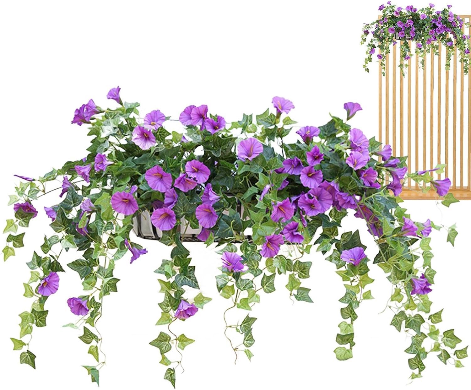Kunstbloemen, uv-bestendig, voor buiten, kunstpetunia, realistisch