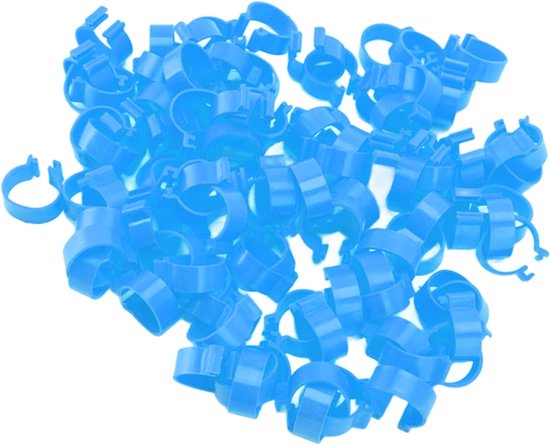 100 Stuks Gevogelte Voet Vogel Eend Identificatie Been Ba Open Type le Enkel S e 25mm, Tuin Ding Gevogelte Ding Lagen (16 mm) — afbeelding 4