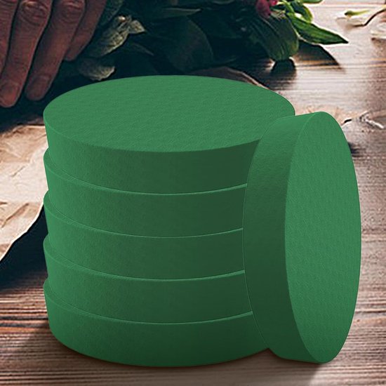 Gree Bloemenblokken Groene Bloemenschuimblokken, Kunstmatig Bloemschuim, — afbeelding 3