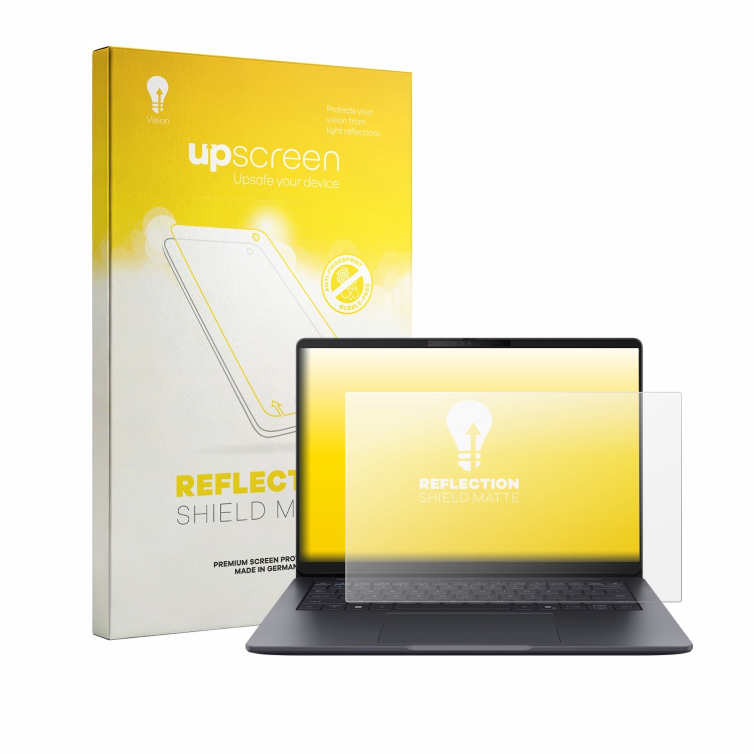 upscreen - Screenprotector voor ASUS ExpertBook B3 Gen 2 B3405 - Folie Beschermfolie anti glare matte