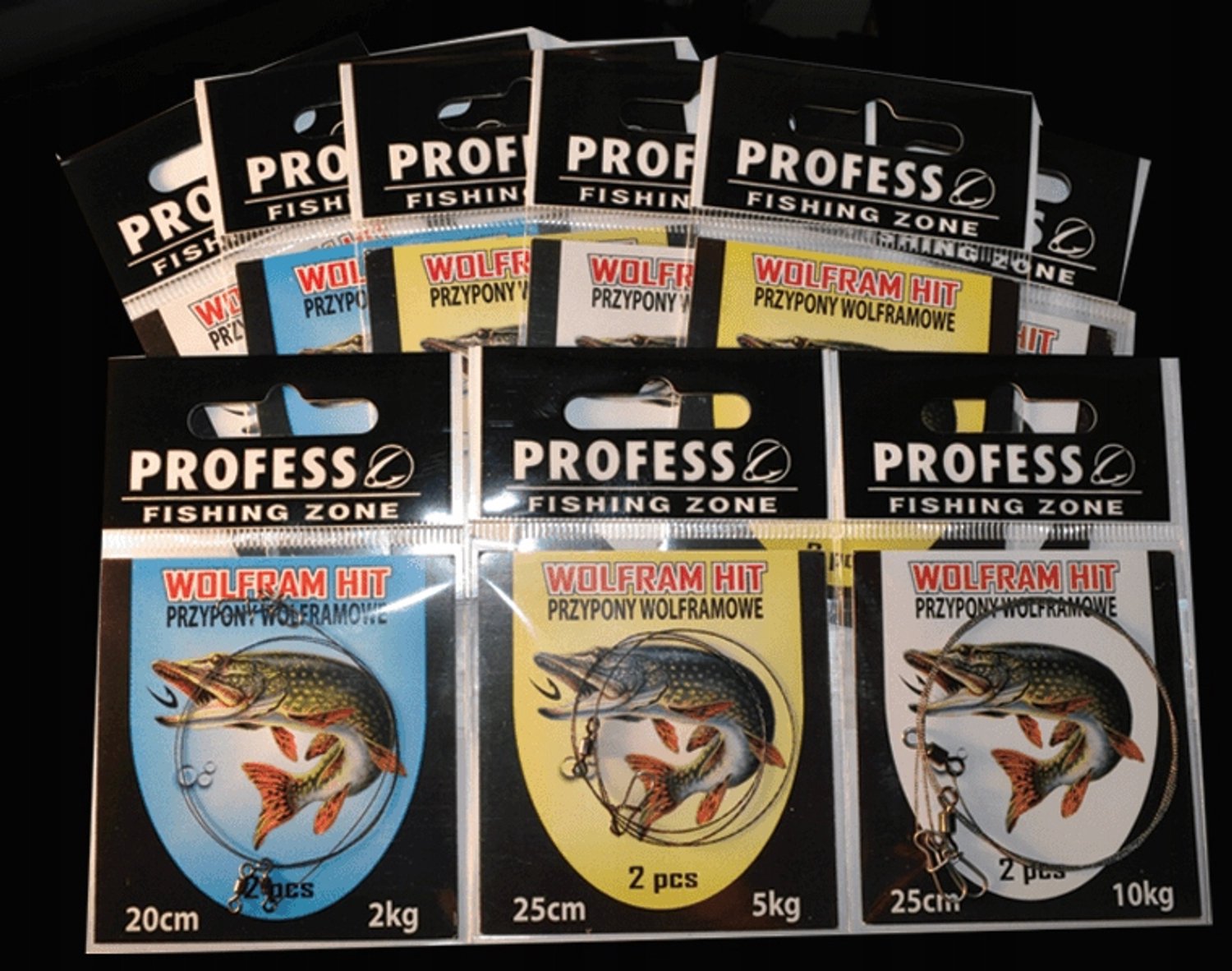 Profess Wolfram Loodlijn 20cm/2kg - 2 Stuks