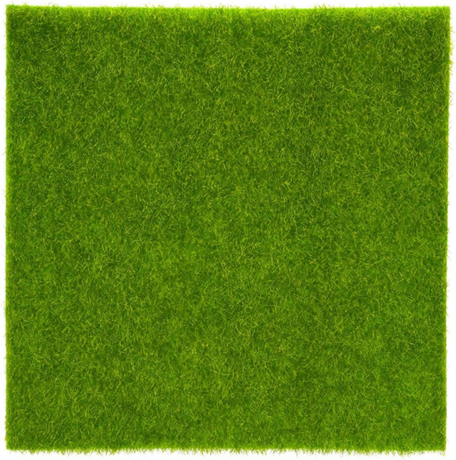 Kunstgras 30x30cm voor DIY Micro Landschappen, Miniatuur Ornamenten en Tuin Decoratie - Perfect voor Poppenhuizen en Creatieve Projecten