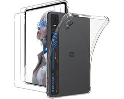 MEMELOKA Beschermhoes voor Redmagic Astra 2 Gaming Tablet 9,06 inch + 2 stuks gehard glas, beschermhoes van zacht TPU - ShopVlot