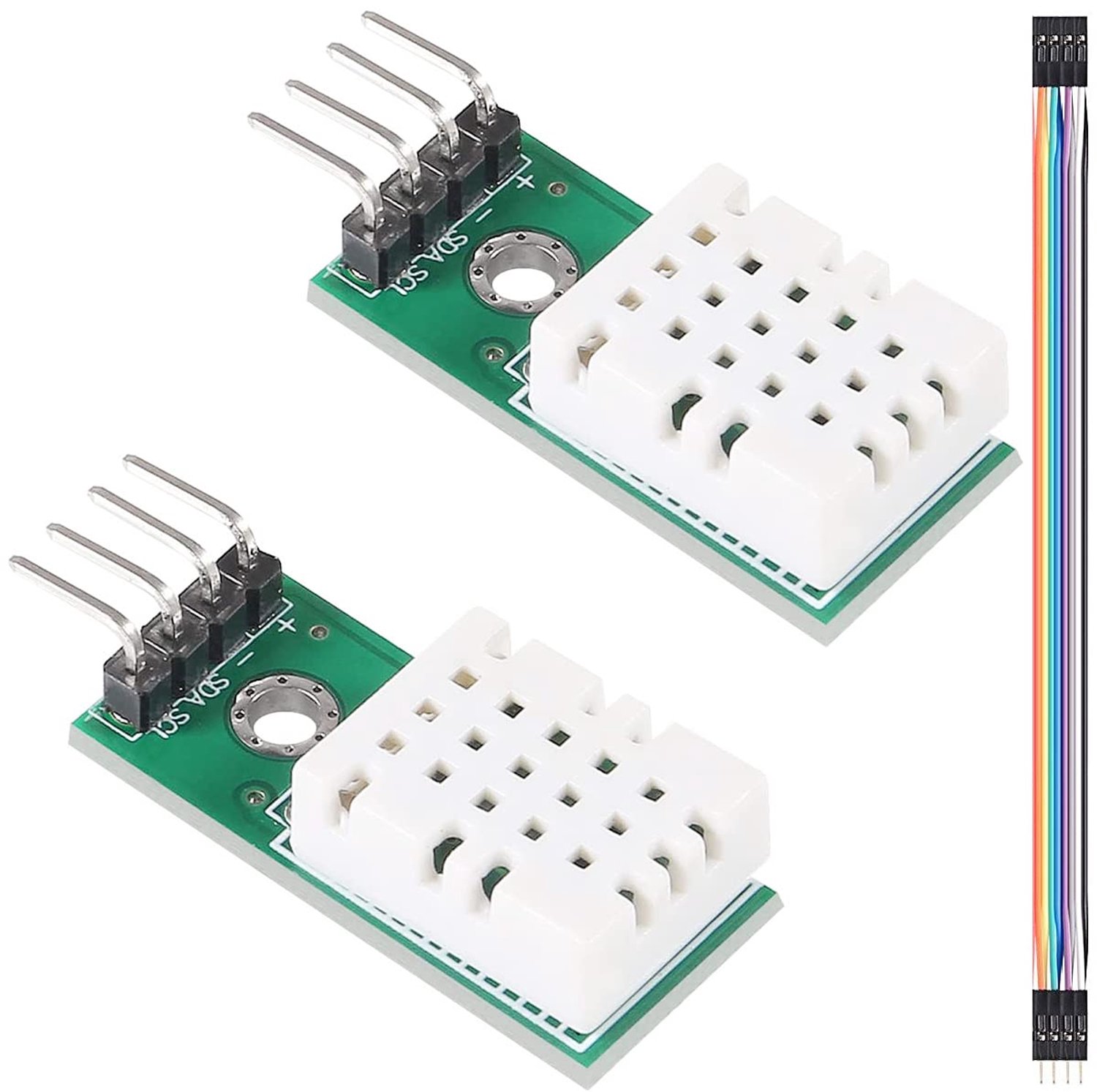 2 pcs high-precision digital temperature and humidity sensor SHTC3 I2C communication is better than the measurement - ShopVlot