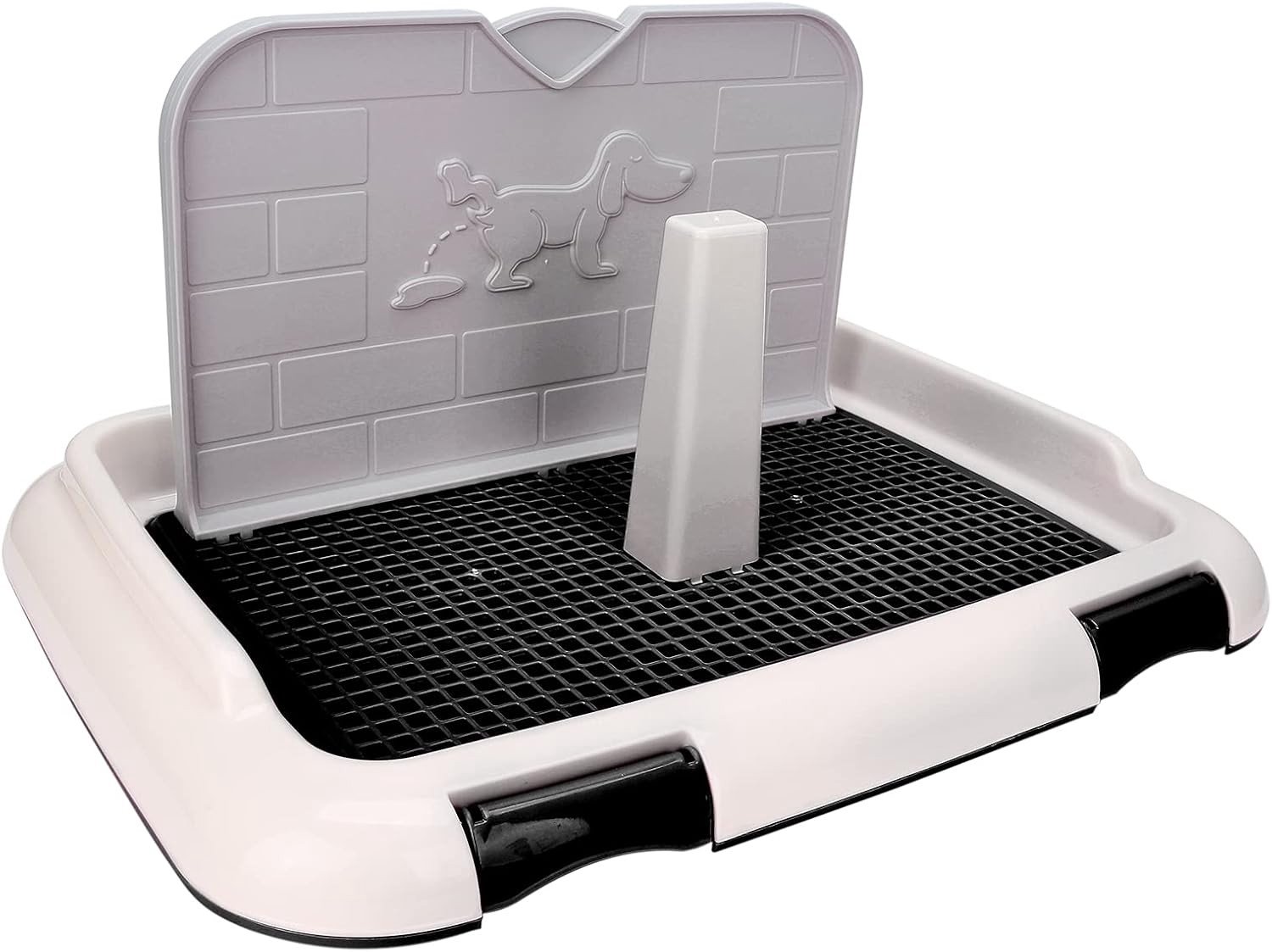 Draagbaar Hondentoilet met Training Pads en Tray voor Puppy Training en Activiteiten Binnen en Buiten