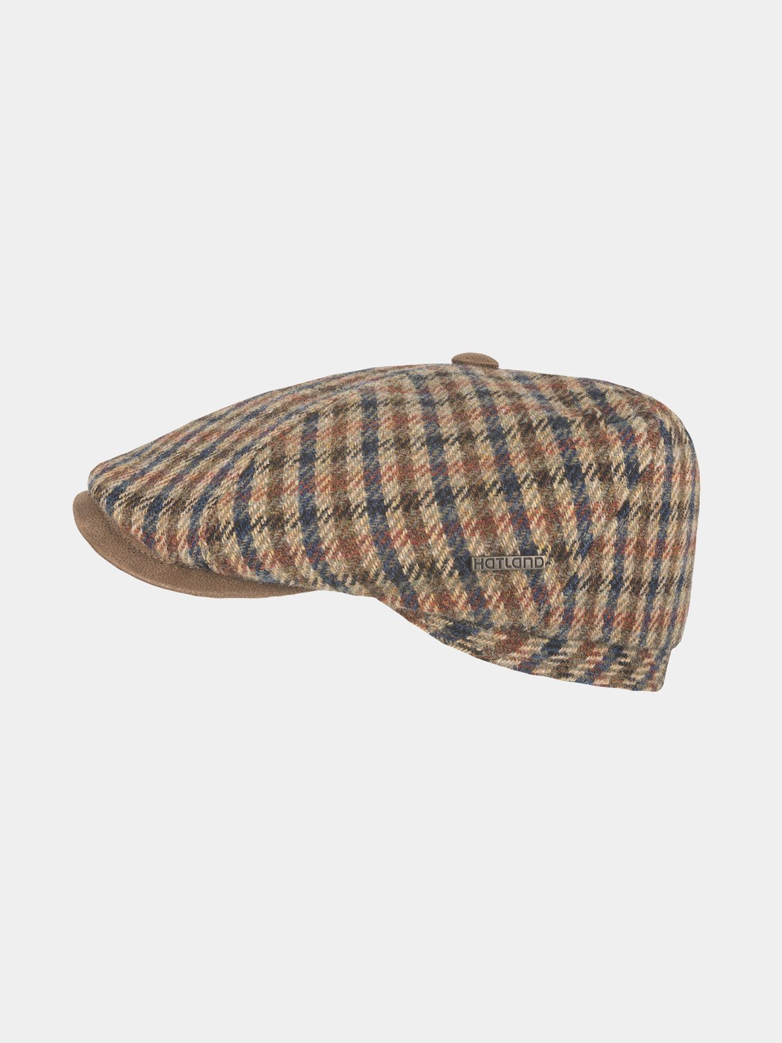Eams - Wollen flatcap - Bruin