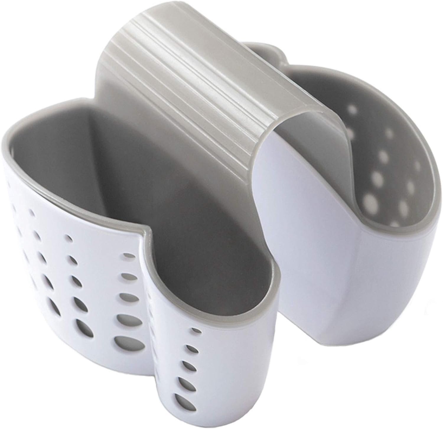 SnelShoppen - Caddy Sink Organizer - Keukenaccessoire Houder - Spons Houder - Badkamer Opbergoplossing - Ruimtebesparend Design - 1 Stuk