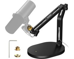 Aokeo Microfoon Stand,Bureaumontage Desktop Microfoon Arm voor AM8,K669B,Blauwe Yeti,HyperX QuadCast,SoloCast,AT2020