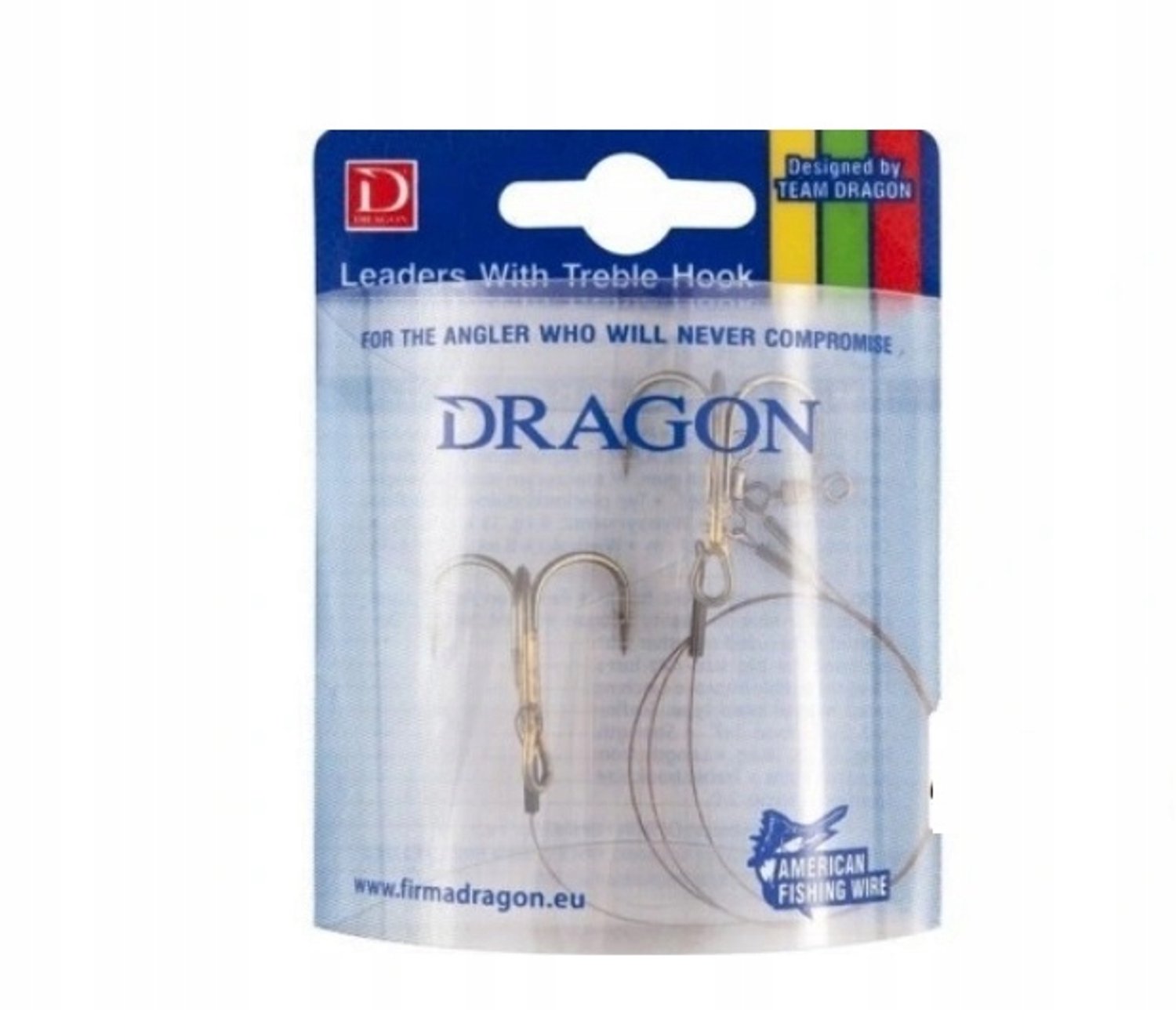 DRAGON Hengelsport Onderlijnen met Anker 13kg 30cm Maat 2/0