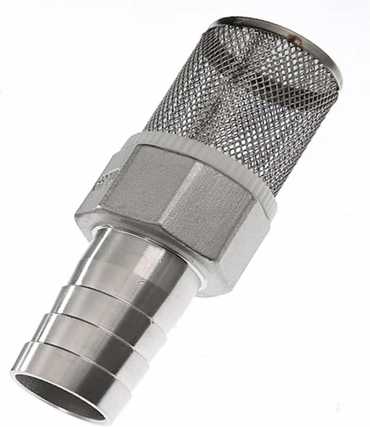 Filtervoetterugslagklep, 1 stuk 25 33 38 40 50 mm roestvrijstalen slangfilter, tuinirrigatiebuis autowaspomp(2" 50mm)