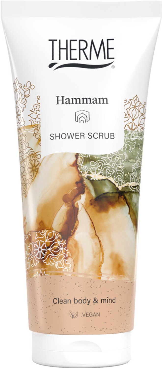THERME Hammam Shower Scrub - 6 x 200 ml - Voordeelverpakking