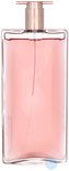 Fles Lancôme Idôle Eau de Parfum in transparant glas met roze vloeistof en roségouden dop.