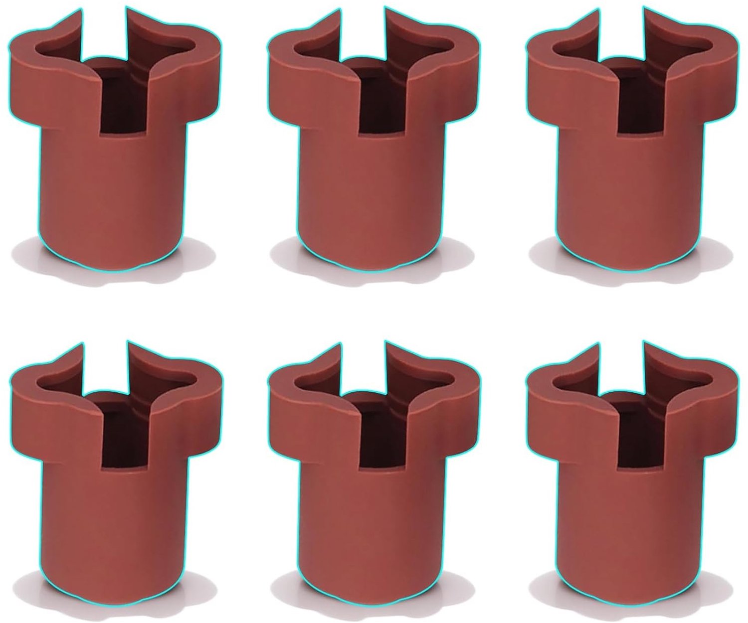 5 Pack 3D Printer Hotend Silicone Sok, Hoge Temperatuur 280°C Isolatie Cover, Anti-verbranding en Stofbescherming voor K1/K1 Max/Ender 3 V3/Cr-10 SE
