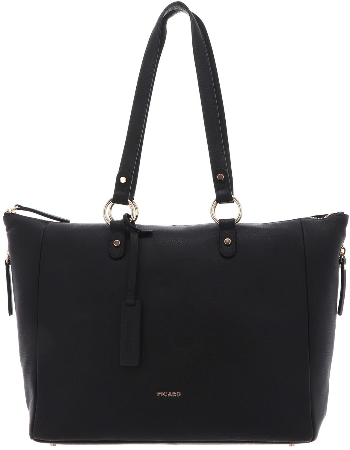 PICARD shopper schoudertas met laptopvak Java Shopper Cafe donkerbruin
