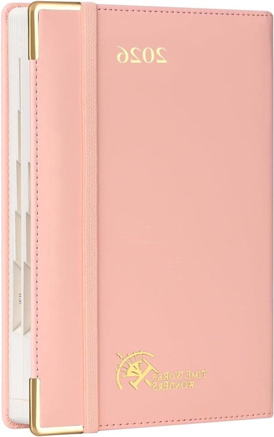 Agenda 2026 - A5 - Planner - Dagindeling - Tijdbeheer - 1 dag per pagina - 21.5 x 14.5 cm