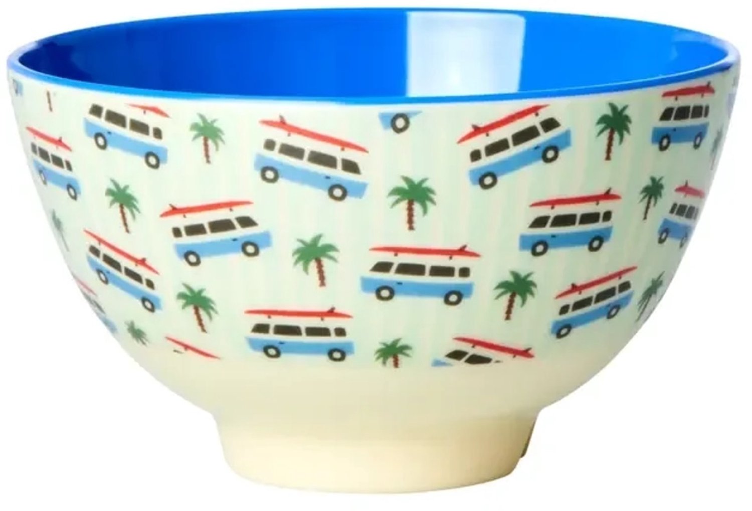 Rice melamine kom met auto ontwerp, medium