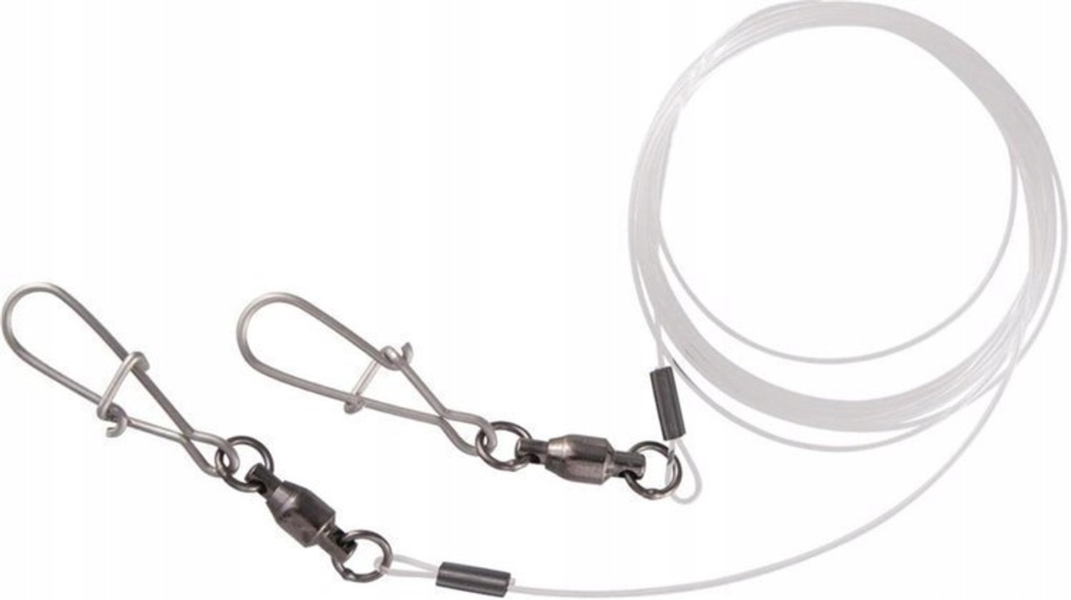 Merkloos Fluorocarbon Trolling Lijn, 100cm, 13kg, 2 stuks