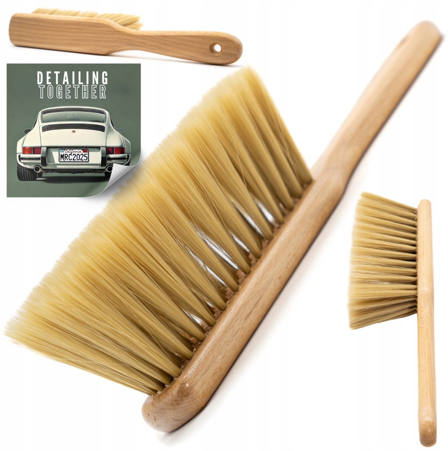 Grote Autowasborstel & Sneeuwschuiver 30cm Eco Zacht