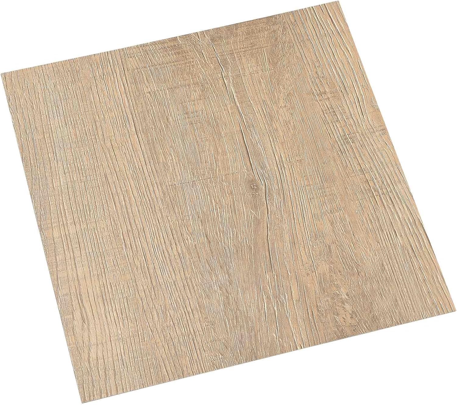 Vloerplanken, zelfklevend, pvc-tegels, 30,5 x 30,5 cm, 20 stuks