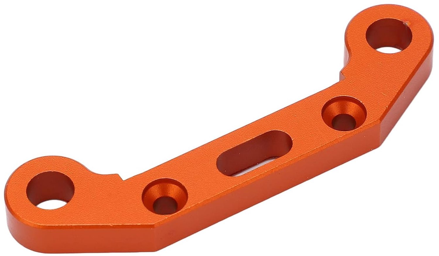 RC Zwenkarm Bevestigingsplaat Aluminium Oranje RC Zwenkarm Bevestigingsblok voor ZD Racing 1/7 EX-07 RC Auto