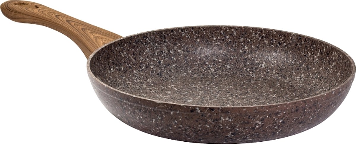 Steinfurt-koekenpan met marmeren coating, 28 cm