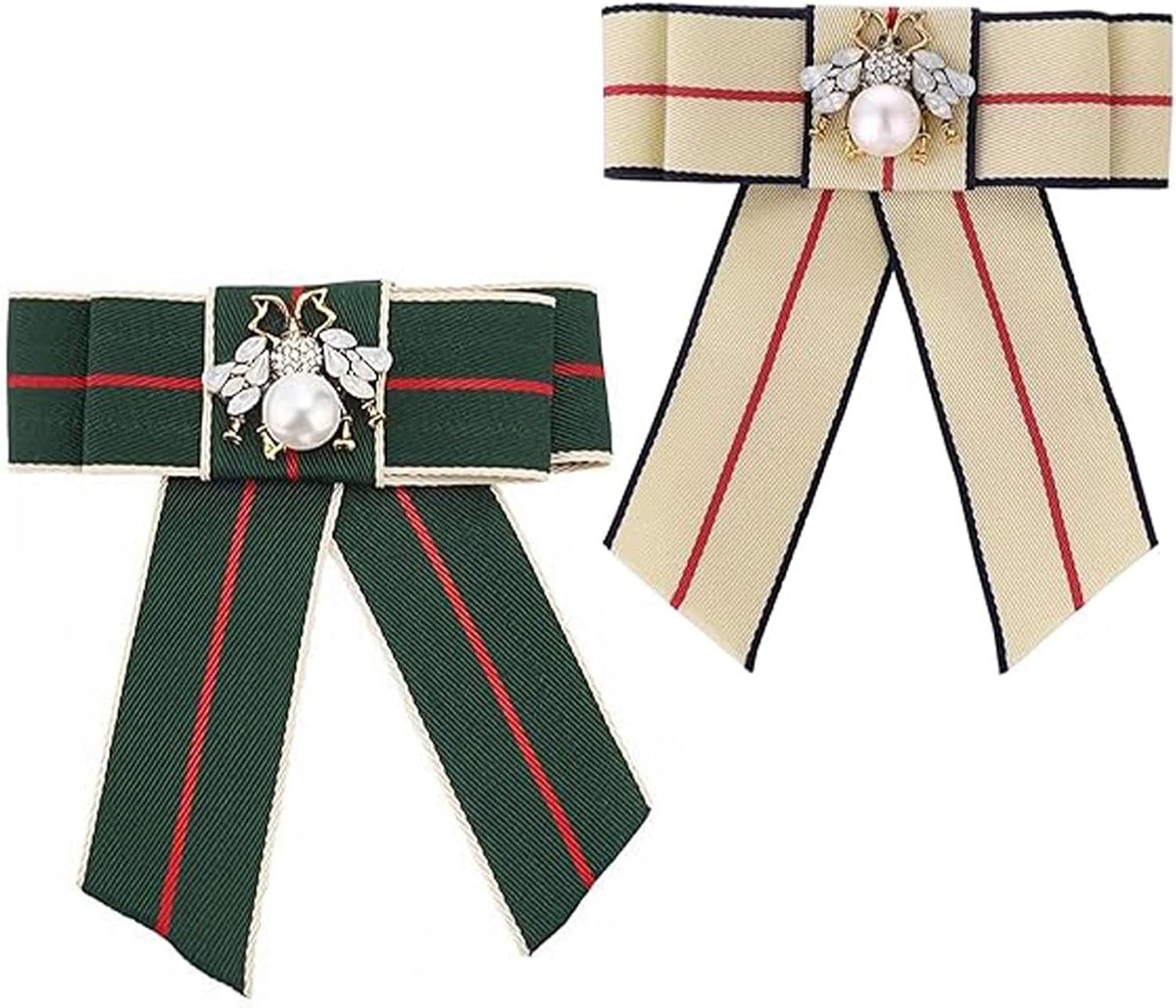 Elegante Vrouwelijke Strikjes voor Dames en Meisjes - 2 Stuks, Perfect voor Feestjes en Speciale Gelegenheden