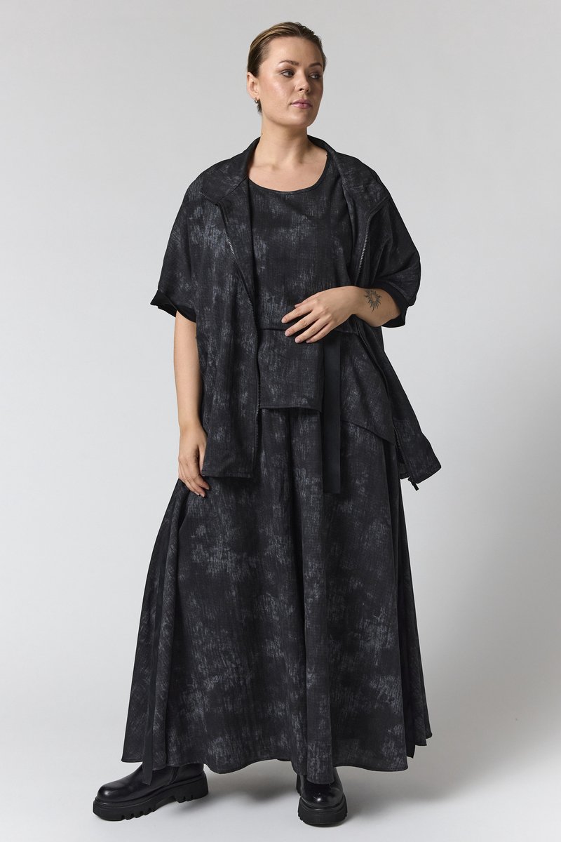 Gozzip Black blouse jasje Leona