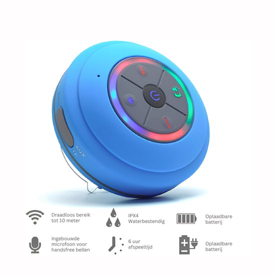 ZRNS® Douche Speaker Bluetooth - Luidspreker Waterdicht - Soundbar Badkamer — afbeelding 5