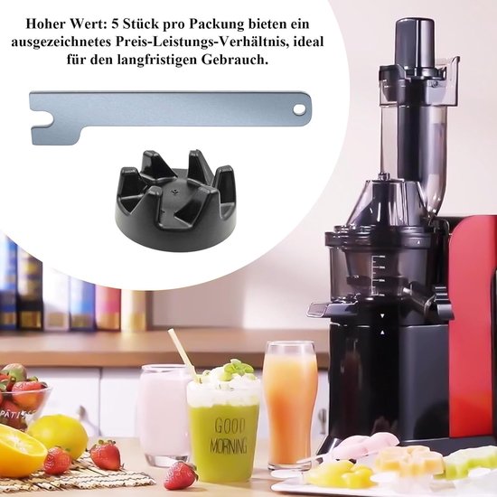 Rubberen Koppelingskoppeling - Aandrijving met Verwijderingsgereedschap - 5 stuks koppeling voor mixer — afbeelding 5