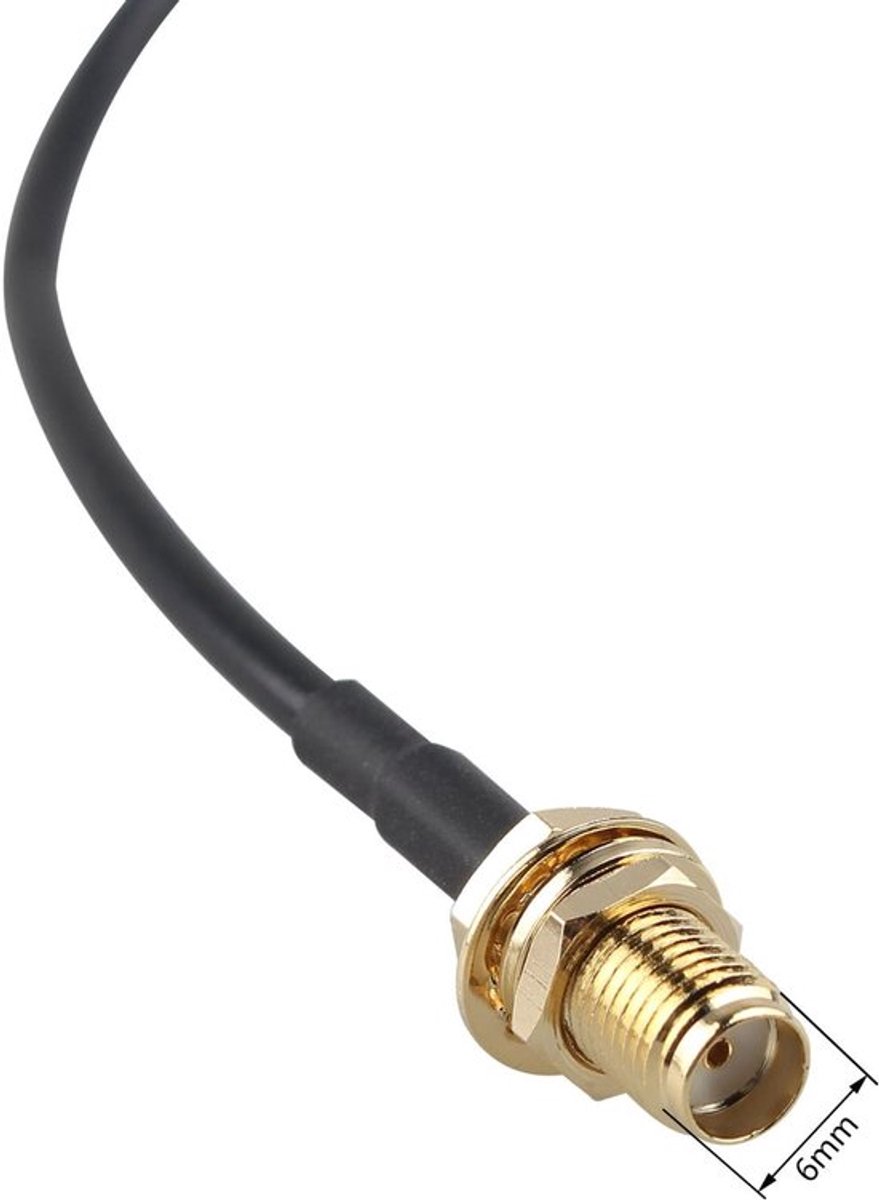 Dailygoody - Antenne adapter kabel - Auto stereo - 1 meter - GPS navigatie - FM AM