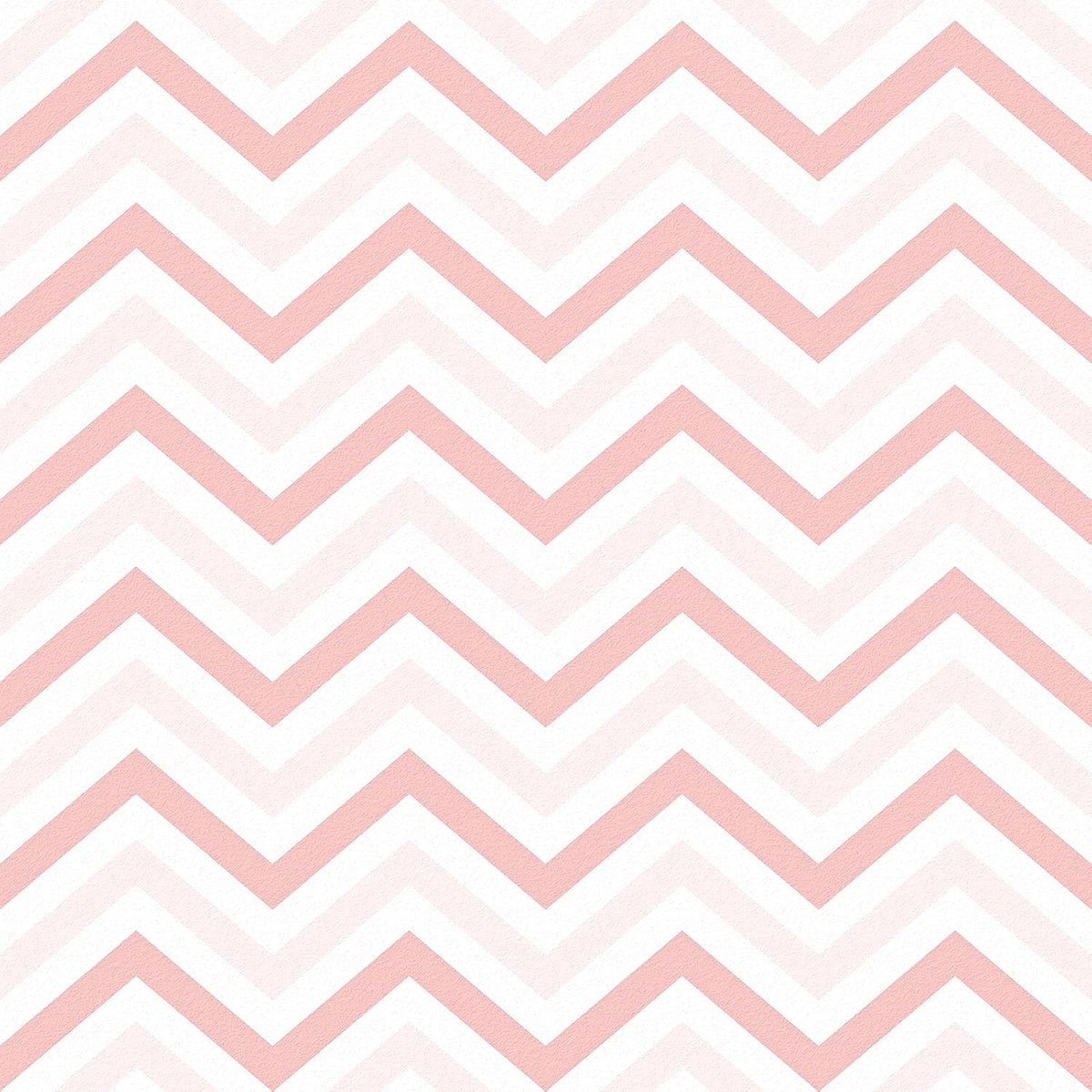 Roze gestreepte wanddecoratie voor meisjeskamers, kinderkamers en woonkamers - 260cm x 44.5cm zelfklevend behang met trendy design