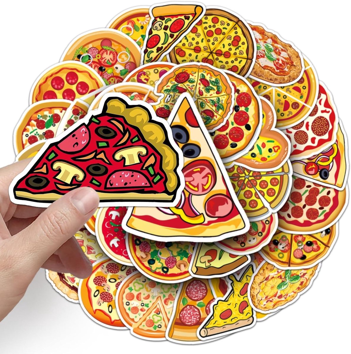 50 Stuks Waterdichte Graffiti Stickers voor Skateboards, Fietsen, Laptops en Koffers - Perfect voor Kinderen en Tieners