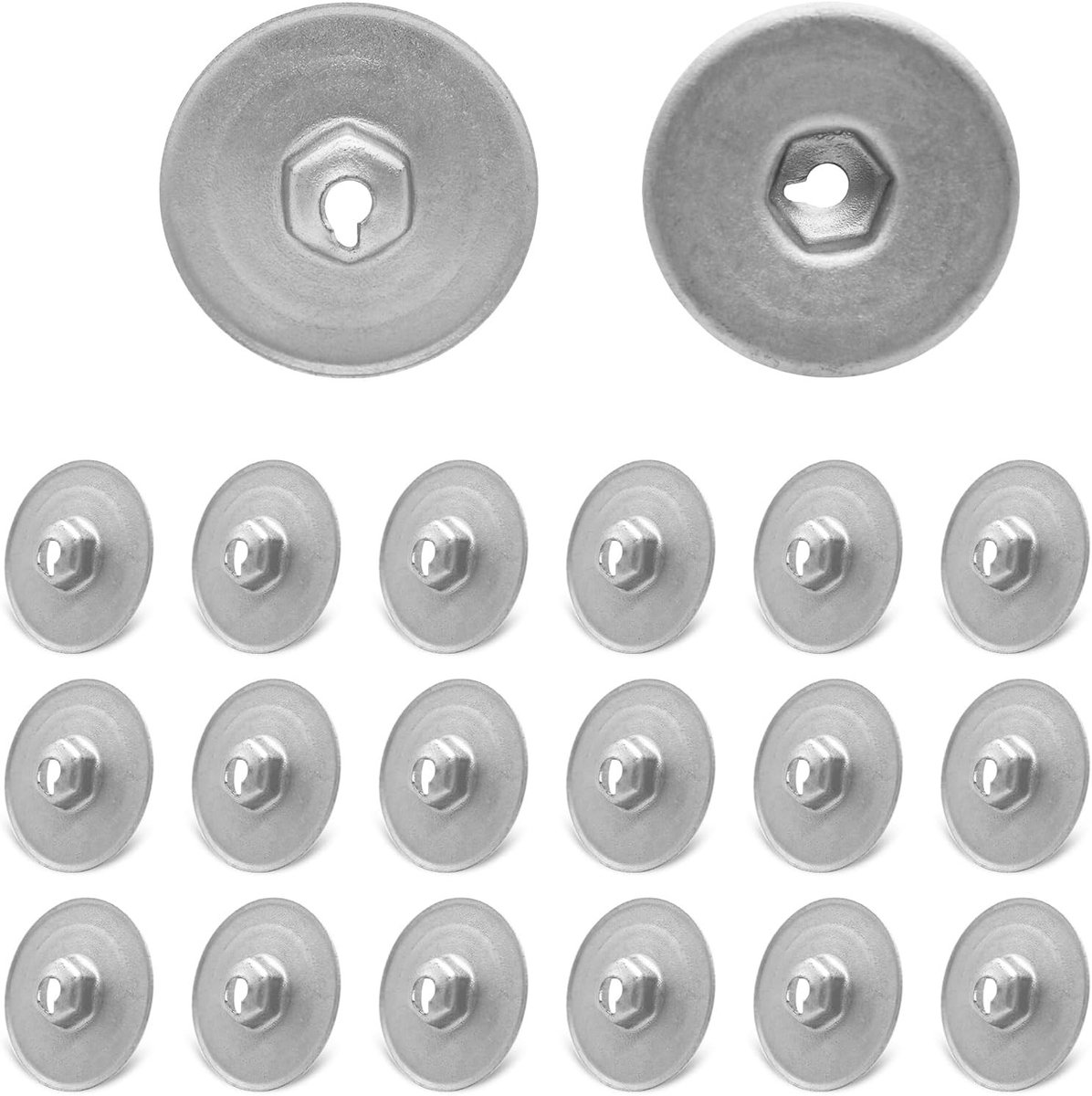 30 Stuks Isolatie Moeren en Hittebescherming Schijven voor Auto Onderzijde - Reparatieset voor BMW Mini en X-Series