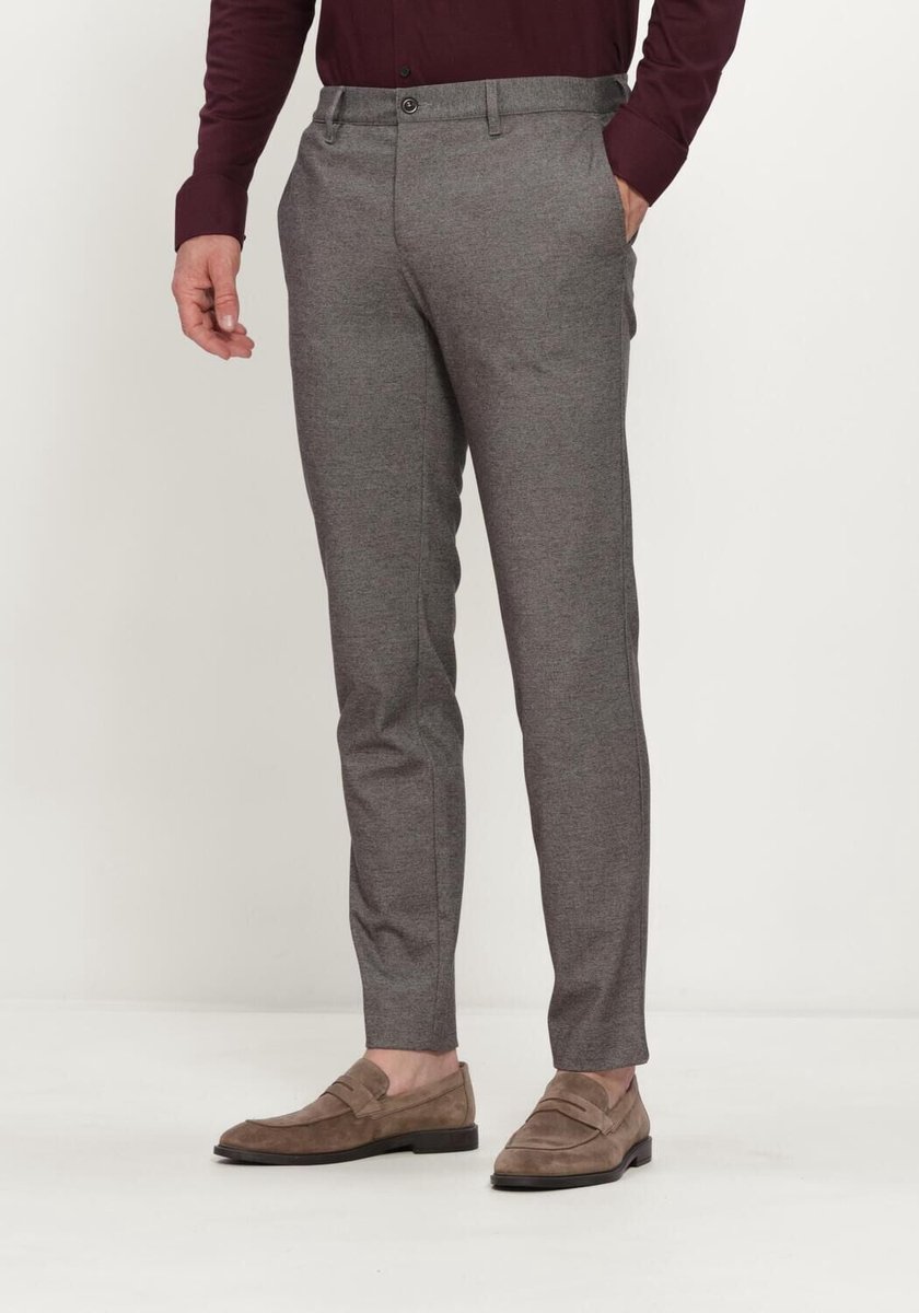 Alberto Rob Broeken Heren - Taupe - Maat 31/32
