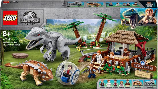 LEGO Jurassic World Indominus Rex vs. Ankylosaurus​ 75941