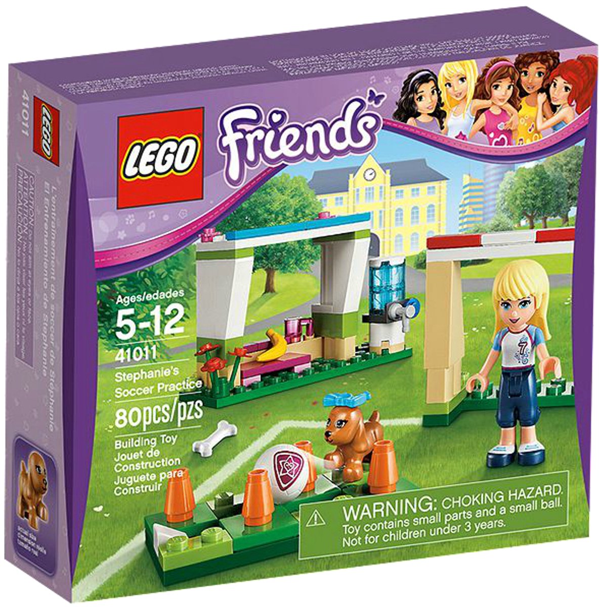 LEGO Friends Stephanie's Soccer Practice, Bouwpakket, 5 jaar, 80 stuk(s)