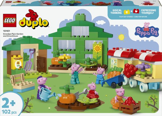 LEGO Duplo Grandpa Pig's Garden and Greenhouse 10461