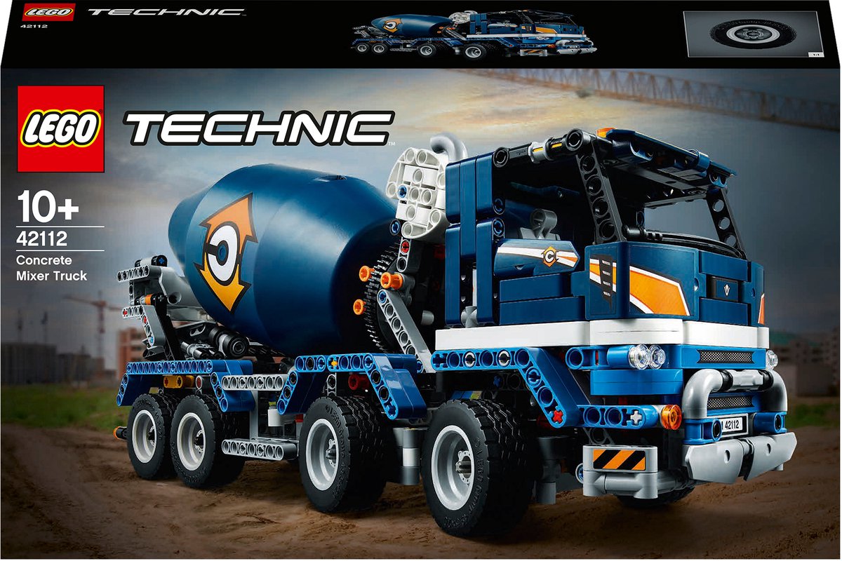 Bol.com LEGO Technic Concrete Mixer Truck 42112 aanbieding
