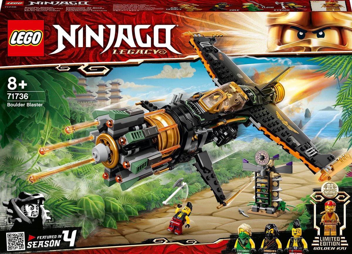LEGO NINJAGO Rotsblok Blaster 71736