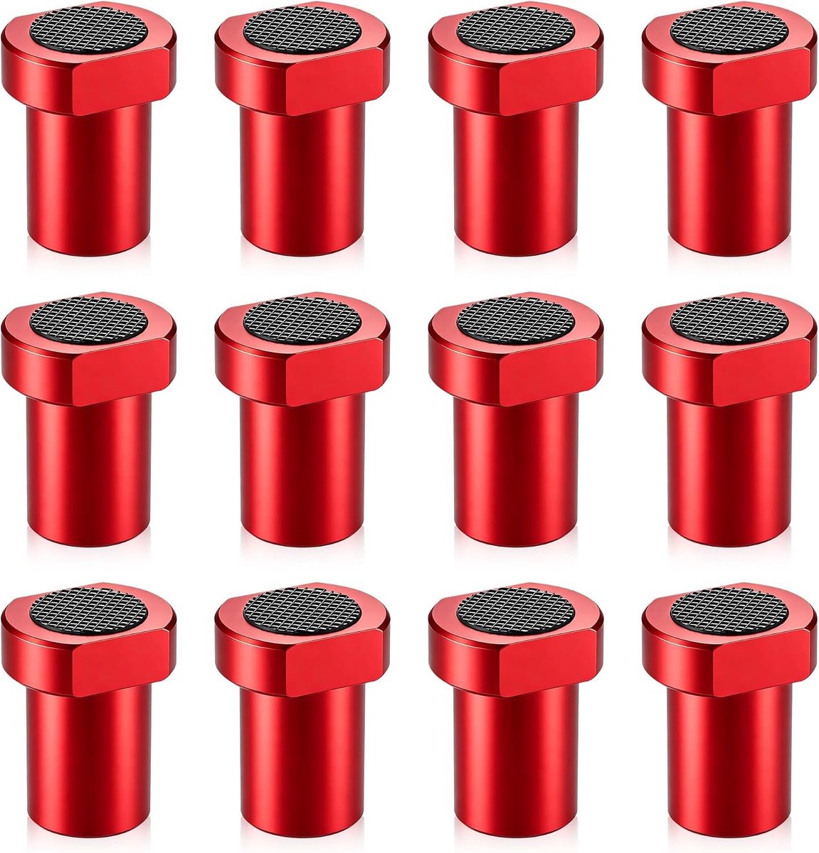 Hoekklem houtbewerking - Rood - 20 mm - Aluminiumlegering - Accessoire voor werkbank