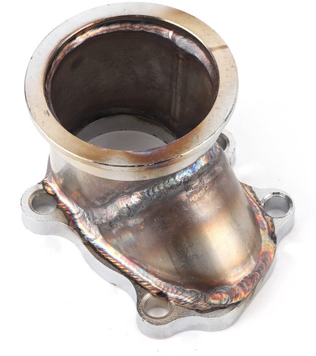 Dailygoody - Turbo Downpipe Flange 5 Bolt 2.5in Adapter voor T25 T28 Gt25 Gt28