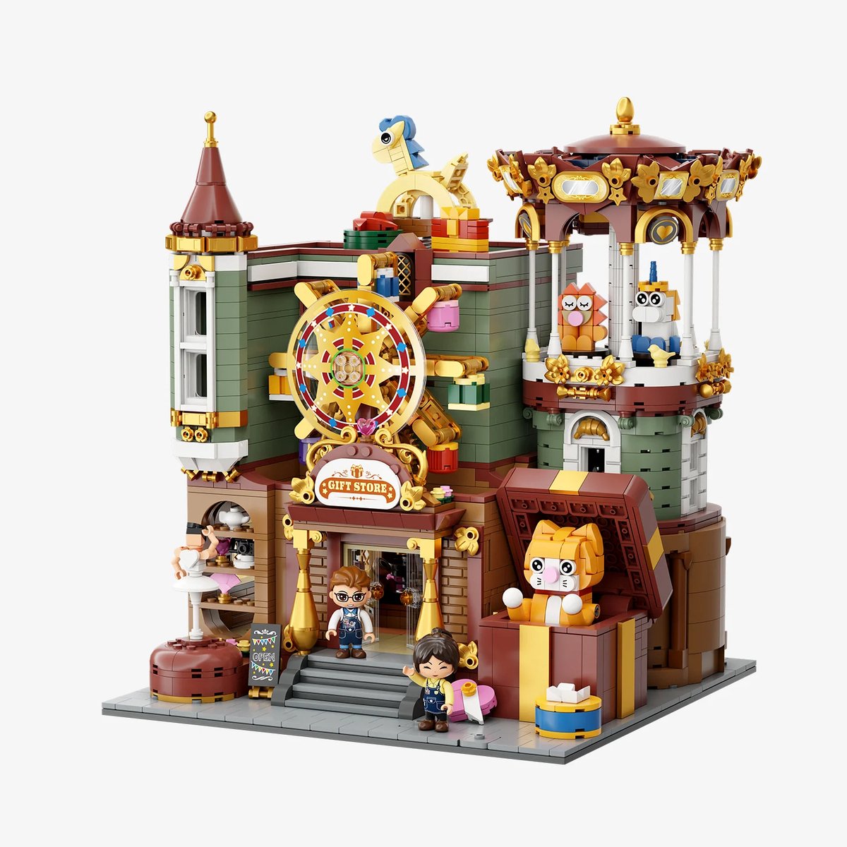 Pantasy, 3D Bouwblokjes, Modular Building, Gift Store, 85043 26,3 x 31 x 26,3cm