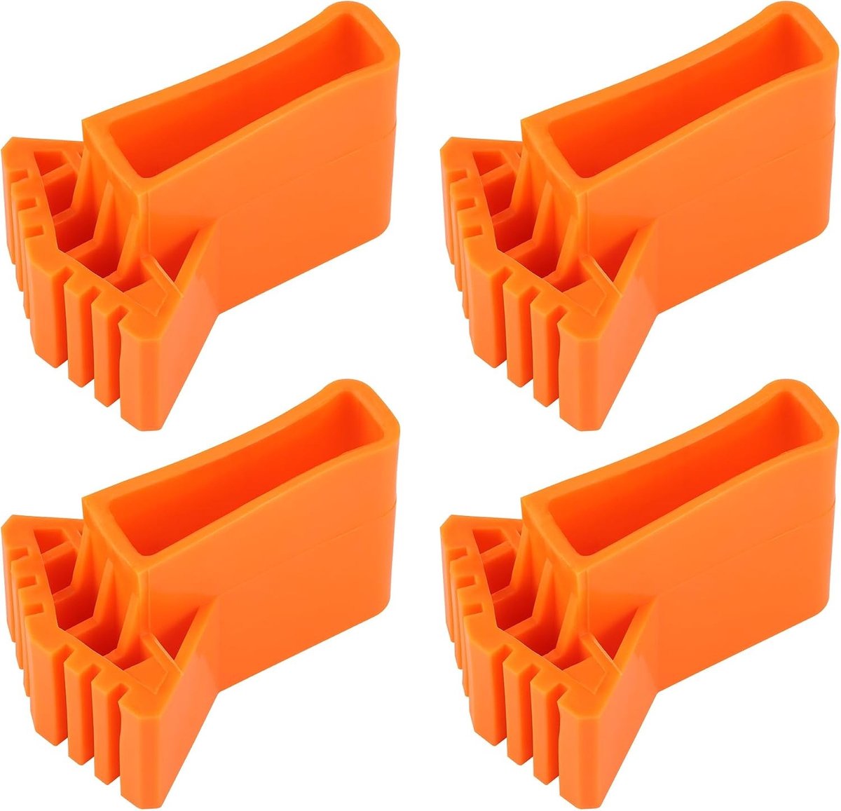 Veiligheidsbeschermers voor Laddervoeten - 4 Stuks Antislip Ladderkappen, Bescherming en Stabiliteit voor Huishoudelijk Gebruik